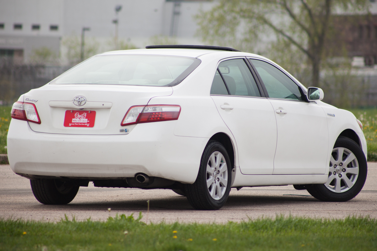 toyotacamryhybridwhite (4 of 39) Car Dealership in