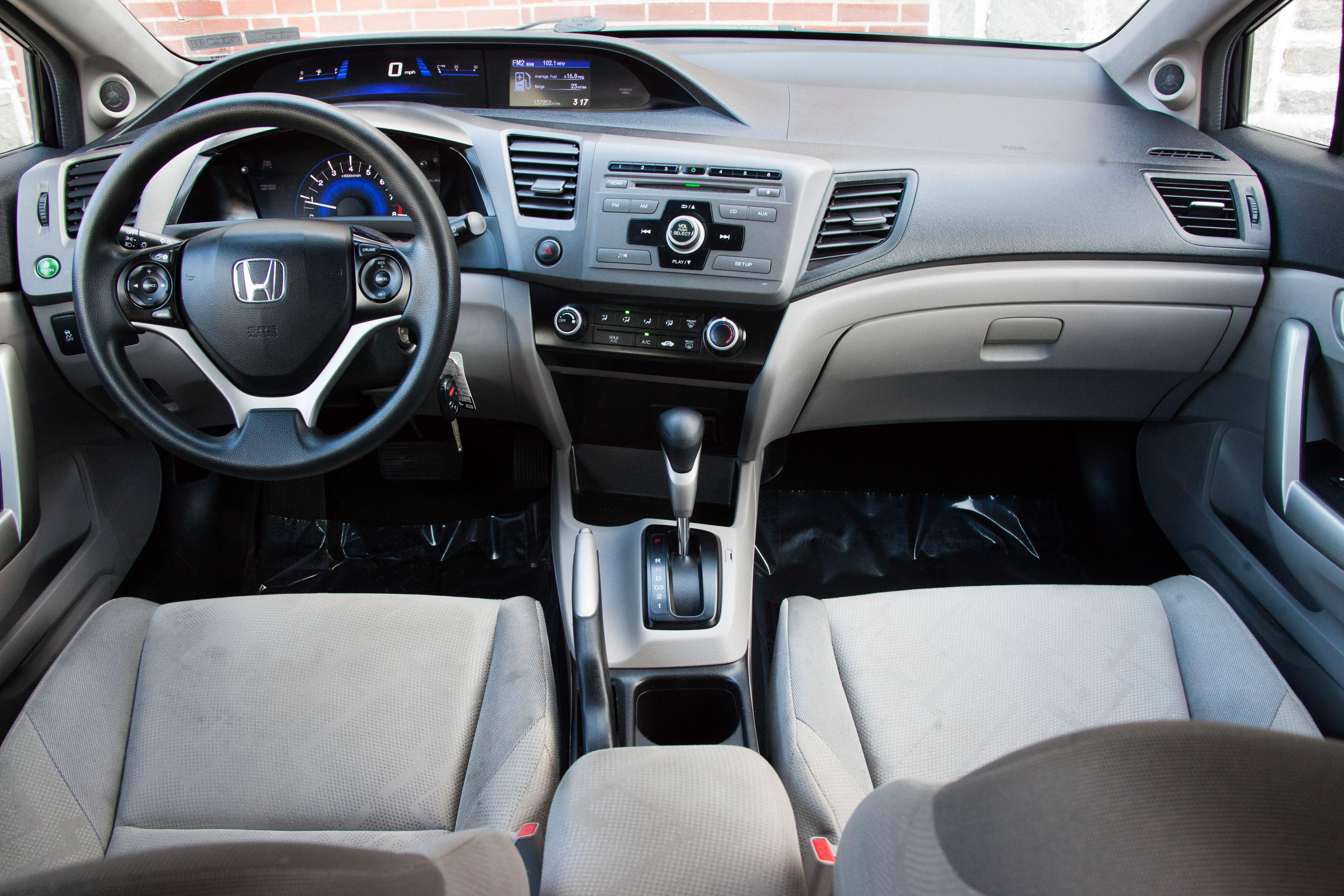 Honda Civic Interior | Honda, bmw, ford and other car