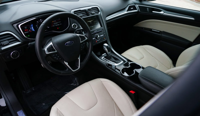 2016 Ford Fusion Energi Plug-In Hybrid Titanium, Heated and Cooling Seats, NAV, Leather Seats, Premium Sound full
