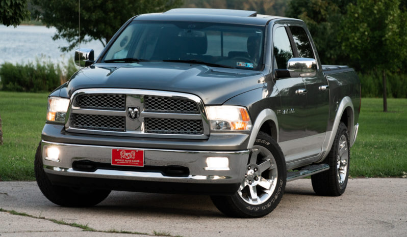 2012 Ram 1500 Crew Cab Laramie, 4×4, Navigation, Heated and Cooled Leather Seats, Chrome Wheels, Fully Loaded full
